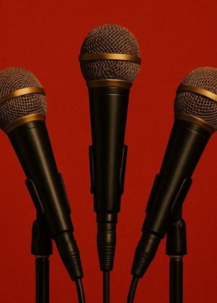 Три микрофона