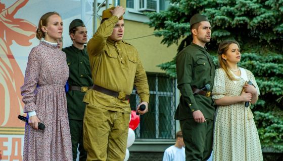 Спектакль «По дороге прифронтовой»