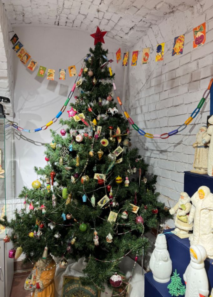 Новый год в Игрушечном музее: Экскурсия