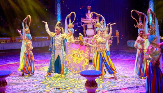 Цирковое шоу Гии Эрадзе «Песчаная сказка»