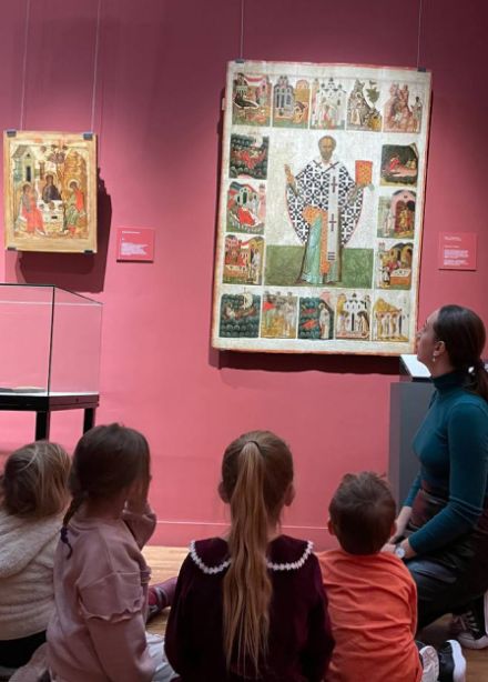 Тематическое занятие в музее для детей 5-7 лет