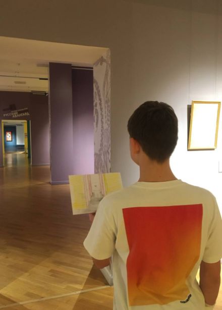 Холст/масло? Занятие по выставке Русский символизм