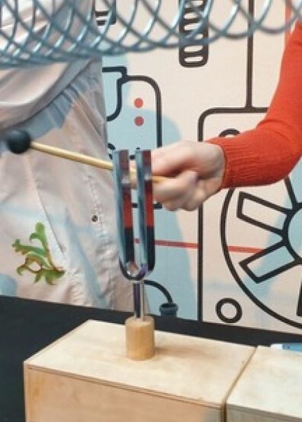 Портрет звука. Музей занимательных наук Кварки