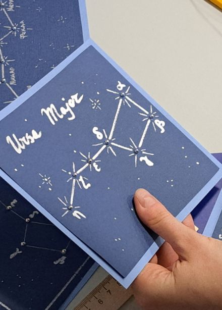 Любимое созвездие. Звёздная открытка