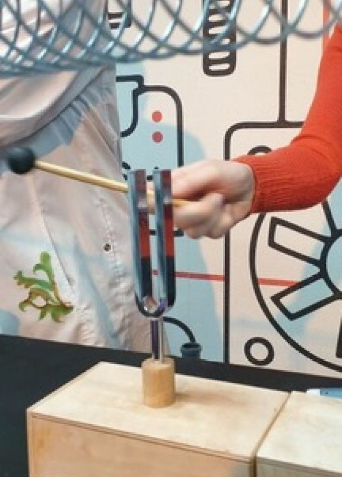 Портрет звука. Музей занимательных наук Кварки