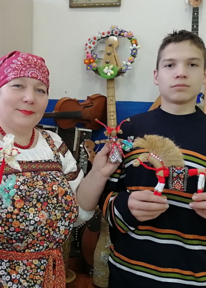 Живые традиции: кукольный годовой хоровод. Мастер-класс