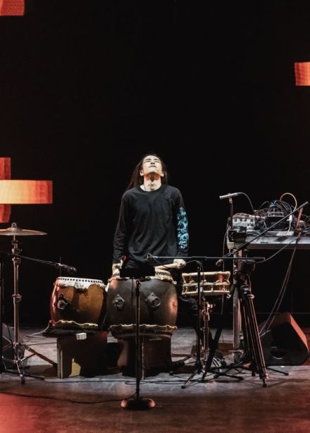 Фестиваль «Intervals». AV Perfomances: Arthew0 x Shihua Ma