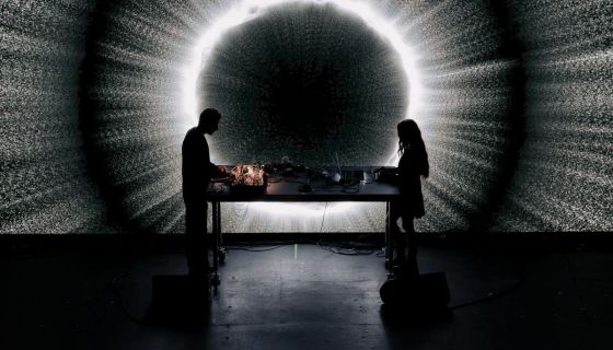 Фестиваль «Intervals». AV Perfomances: Arthew0 x Shihua Ma