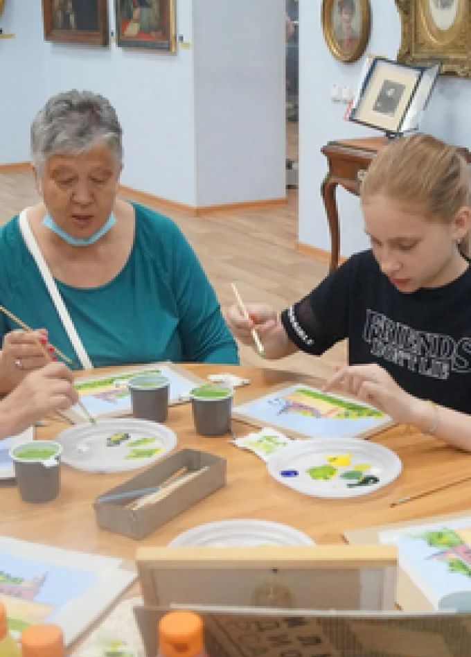 Городской пейзаж: Интерактивное занятие