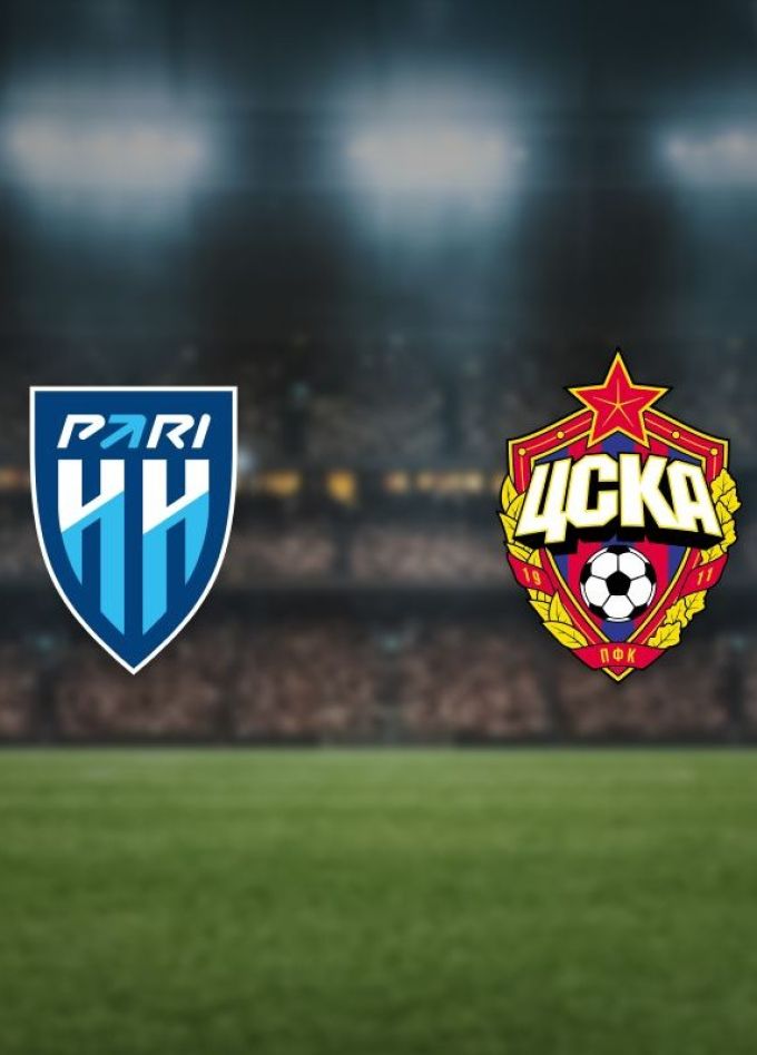 РПЛ. Футбол. ФК «Пари Нижний Новгород» — ПФК «ЦСКА»