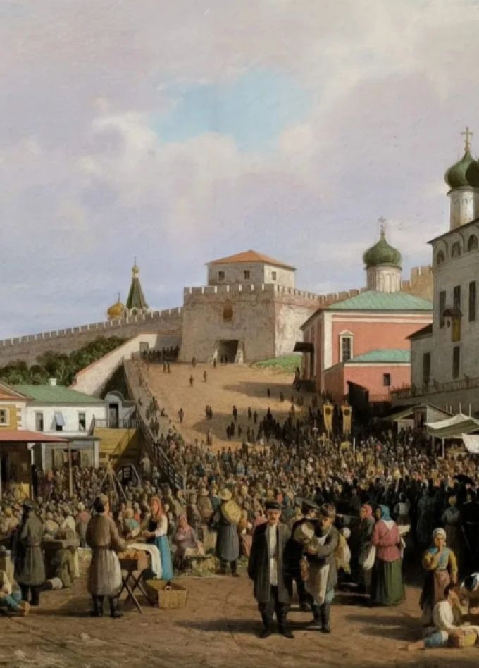 Нижний Новгород в произведениях художников: Лекция