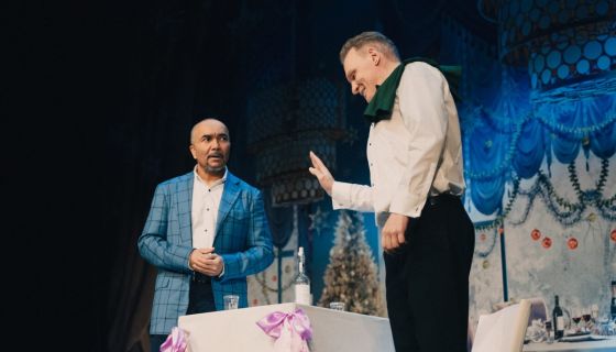 Спектакль «Хорошо, что выжил... Жаль, что из ума»